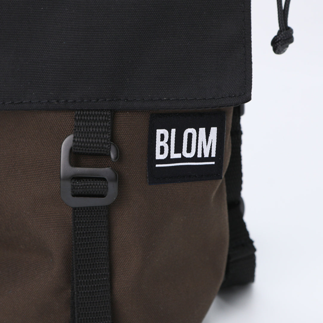 Bolso Klapp Negro/Marrón