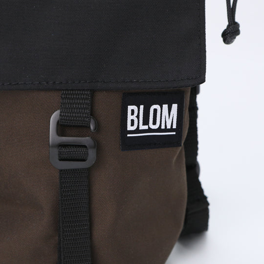 Bolso Klapp Negro/Marrón