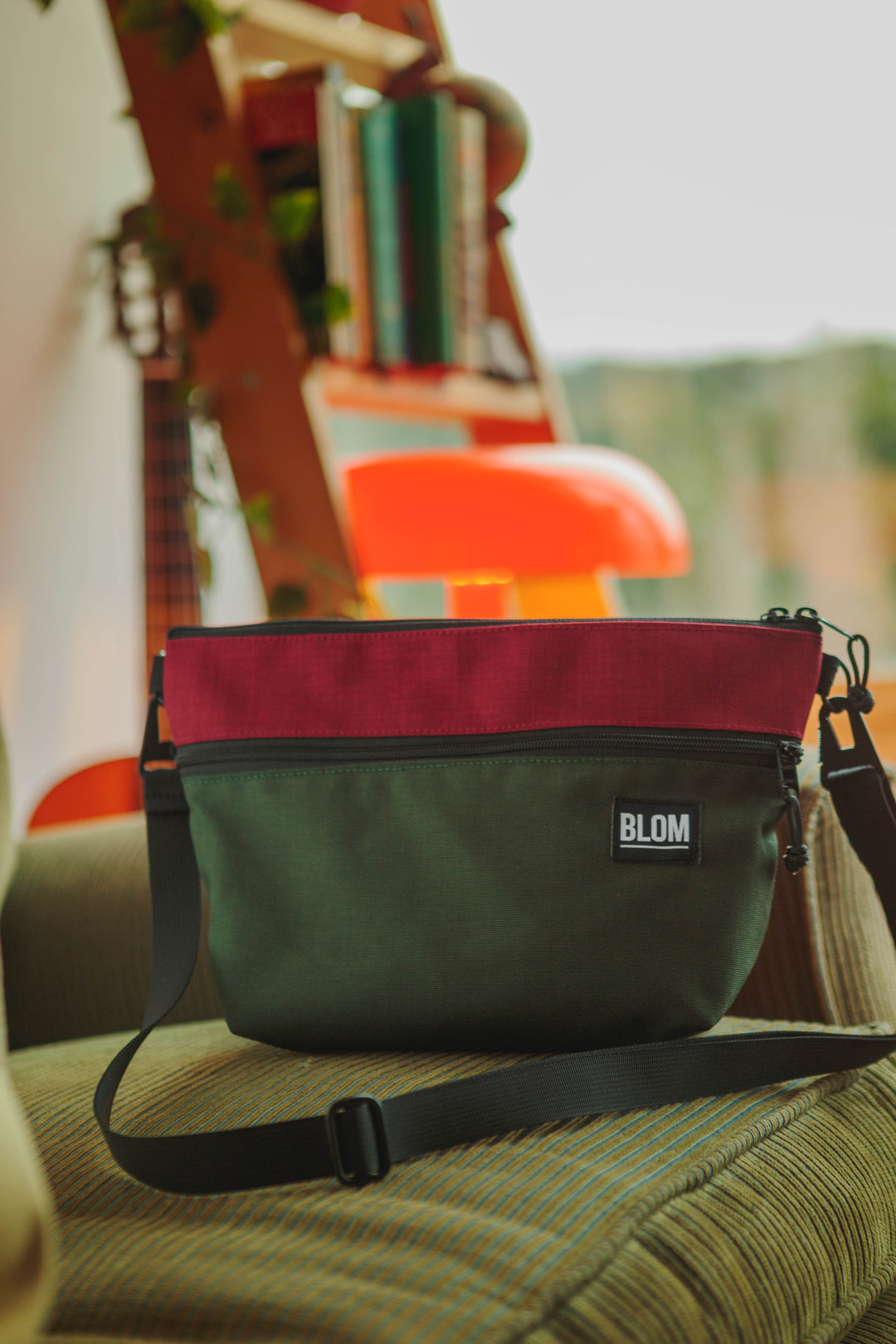 Bolso Shuki Verde/Granate