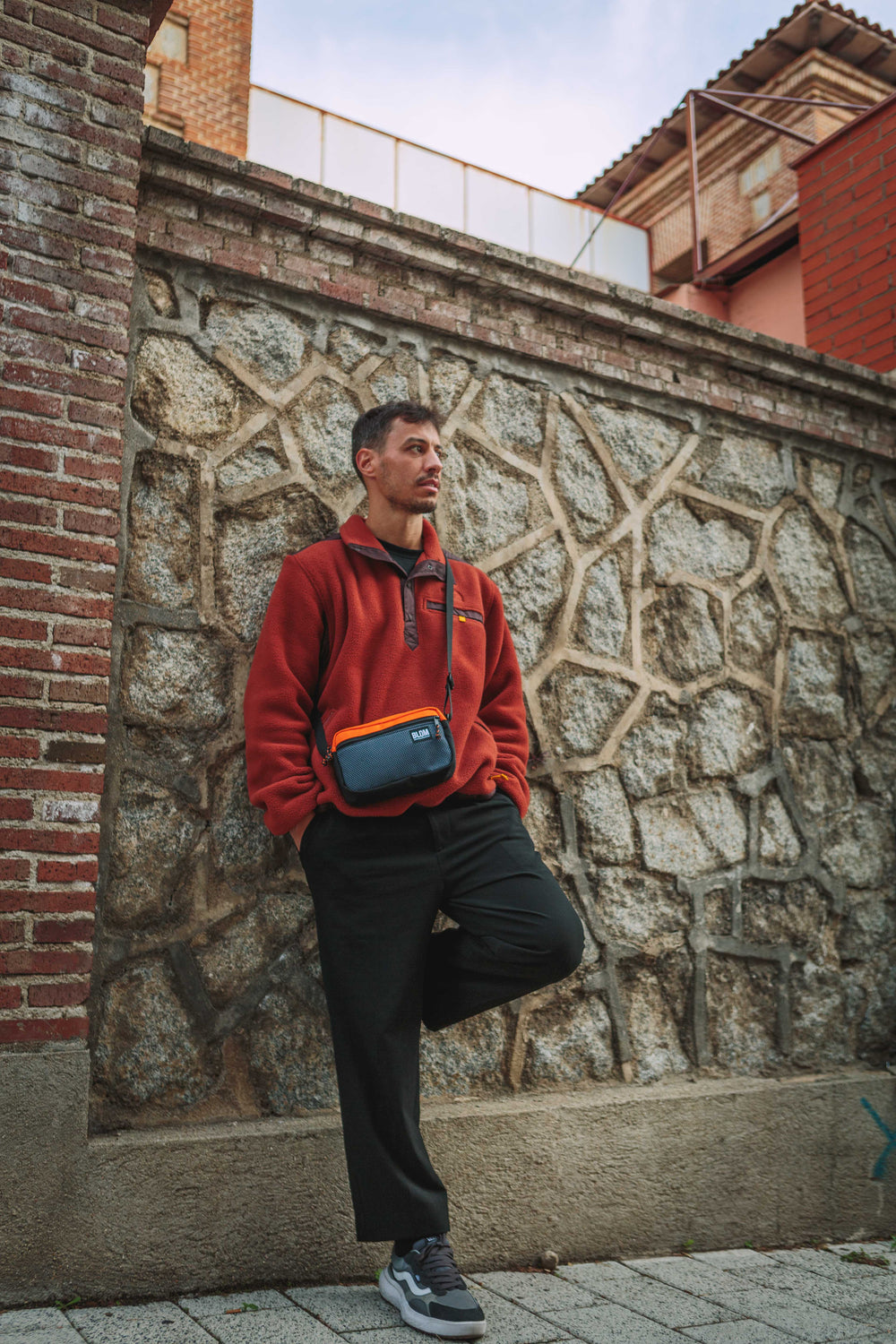 KP Bag Naranja/Gris/Negro