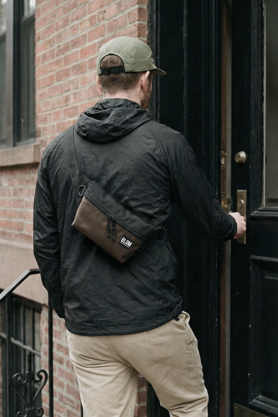 Riñonera Dilon Marrón/Negro (Preventa)