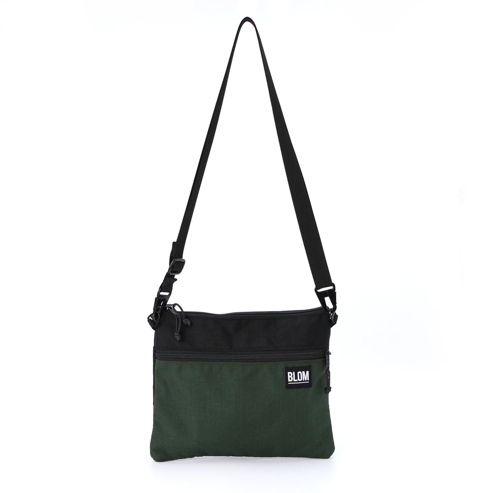 Bolso Sup Verde Botella/Negro