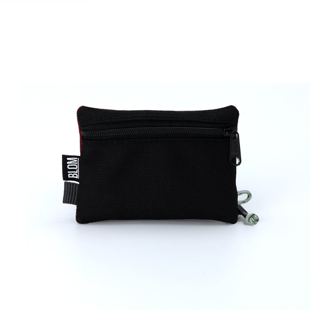 Mini Wallet 2.0. Granate/Negro