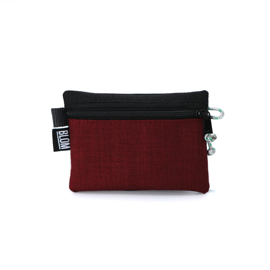 Mini Wallet 2.0. Granate/Negro