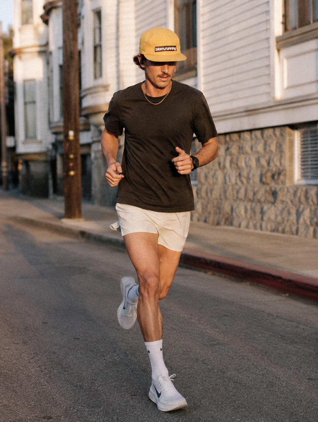 Gorra blom.running amarilla