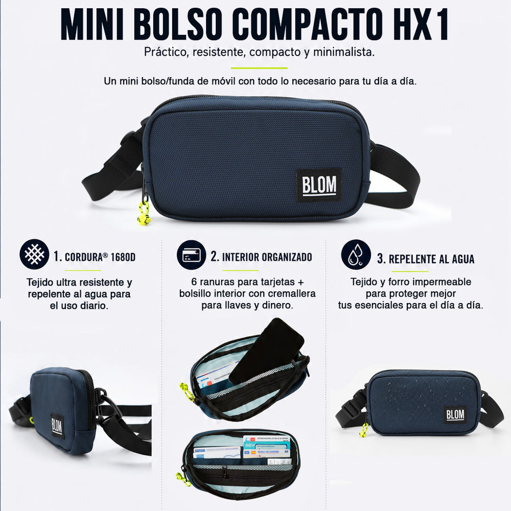 Bolso Mini HX1 Azul