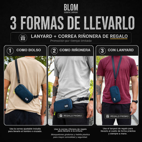 Bolso Mini / Funda de Móvil HX1 Azul