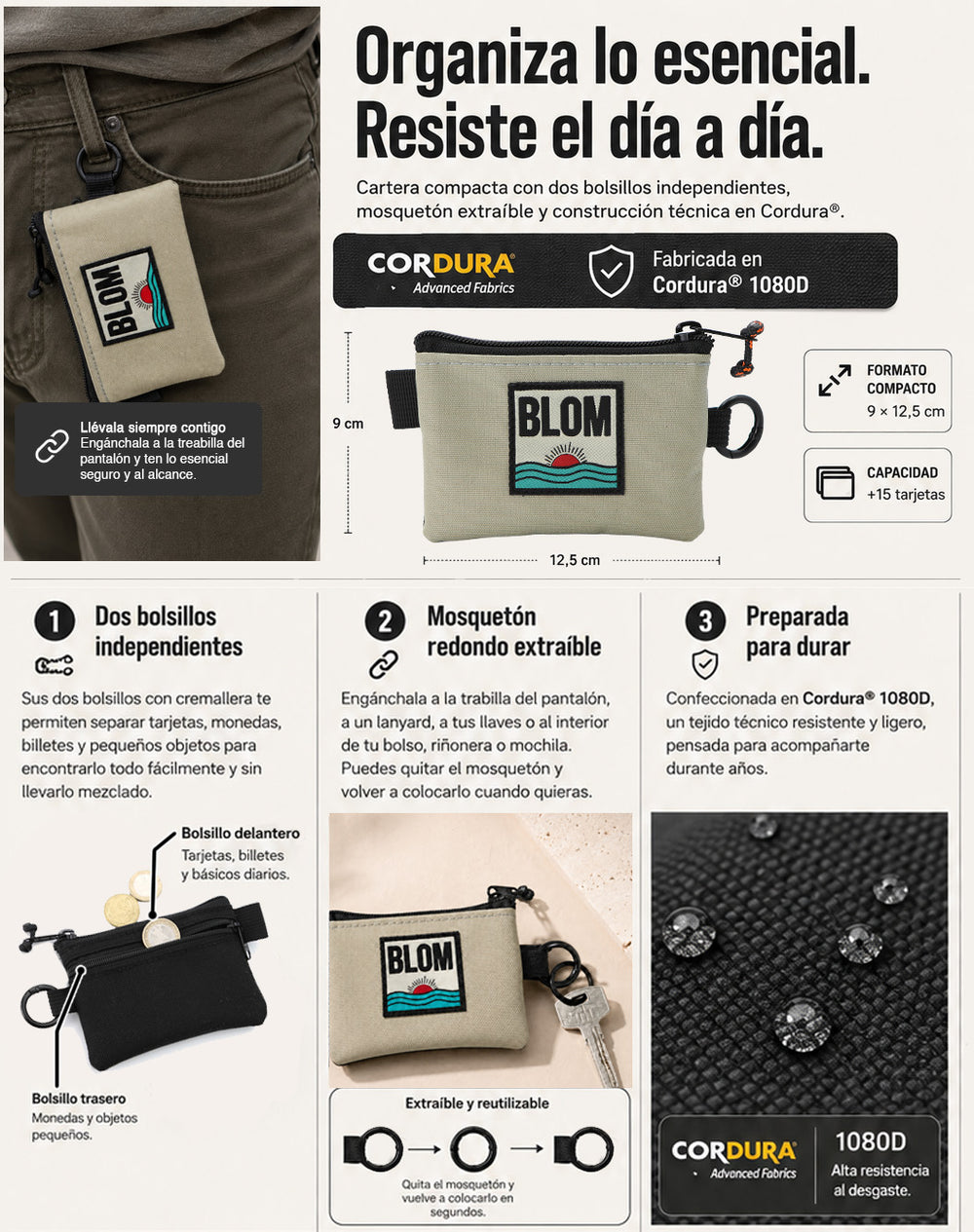 Zipped Link Beige (preventa)