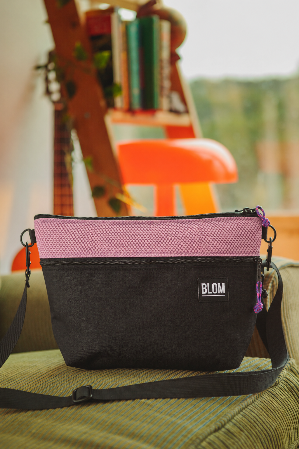 Shuki Bag Orange/Black/Gray
