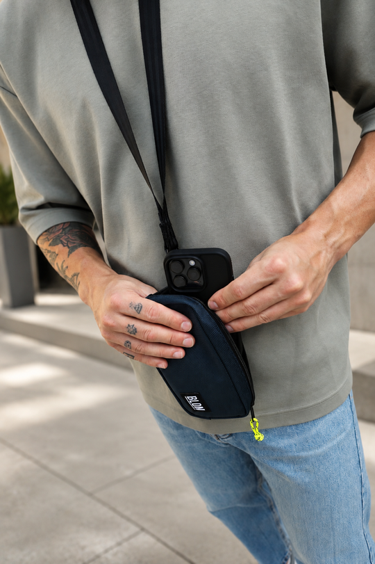 Bolso Mini / Funda de Móvil HX1 Azul