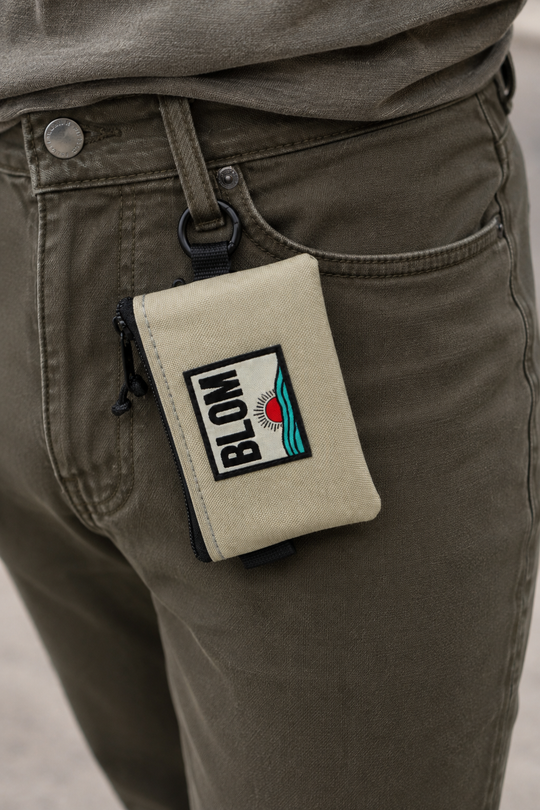 Zipped Link Beige