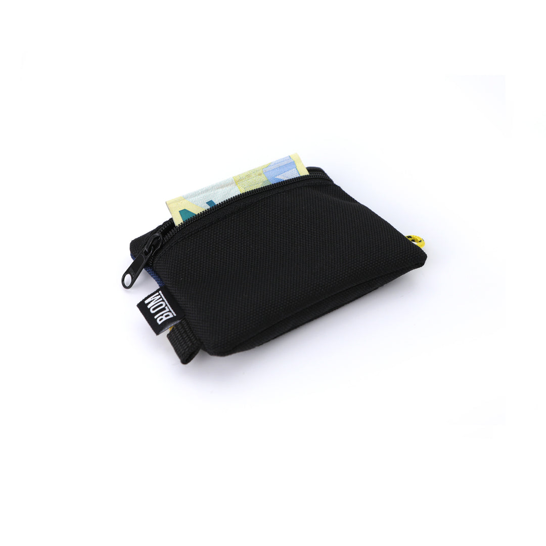 Mini Wallet 2.0. Azul Marino/Negro