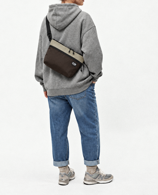 Bolso Shuki Marrón/Beige (Preventa)