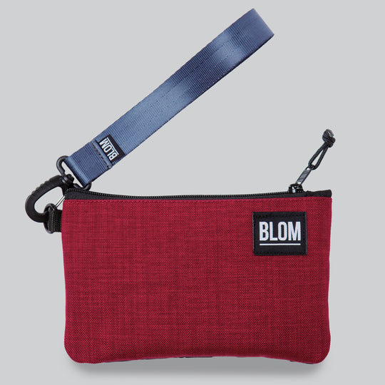 Bolso de mano Granate/Negro + correa Gris (Preventa)
