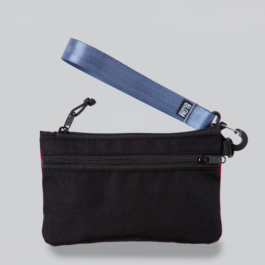Bolso de mano Granate/Negro + correa Gris (Preventa)
