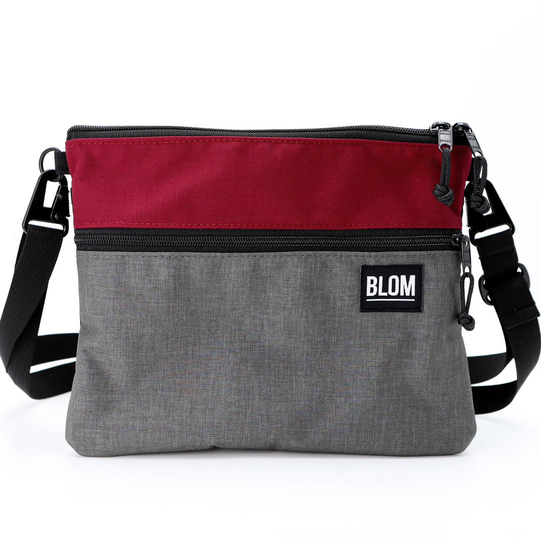 Bolso Sup Gris/Burdeos (Preventa)