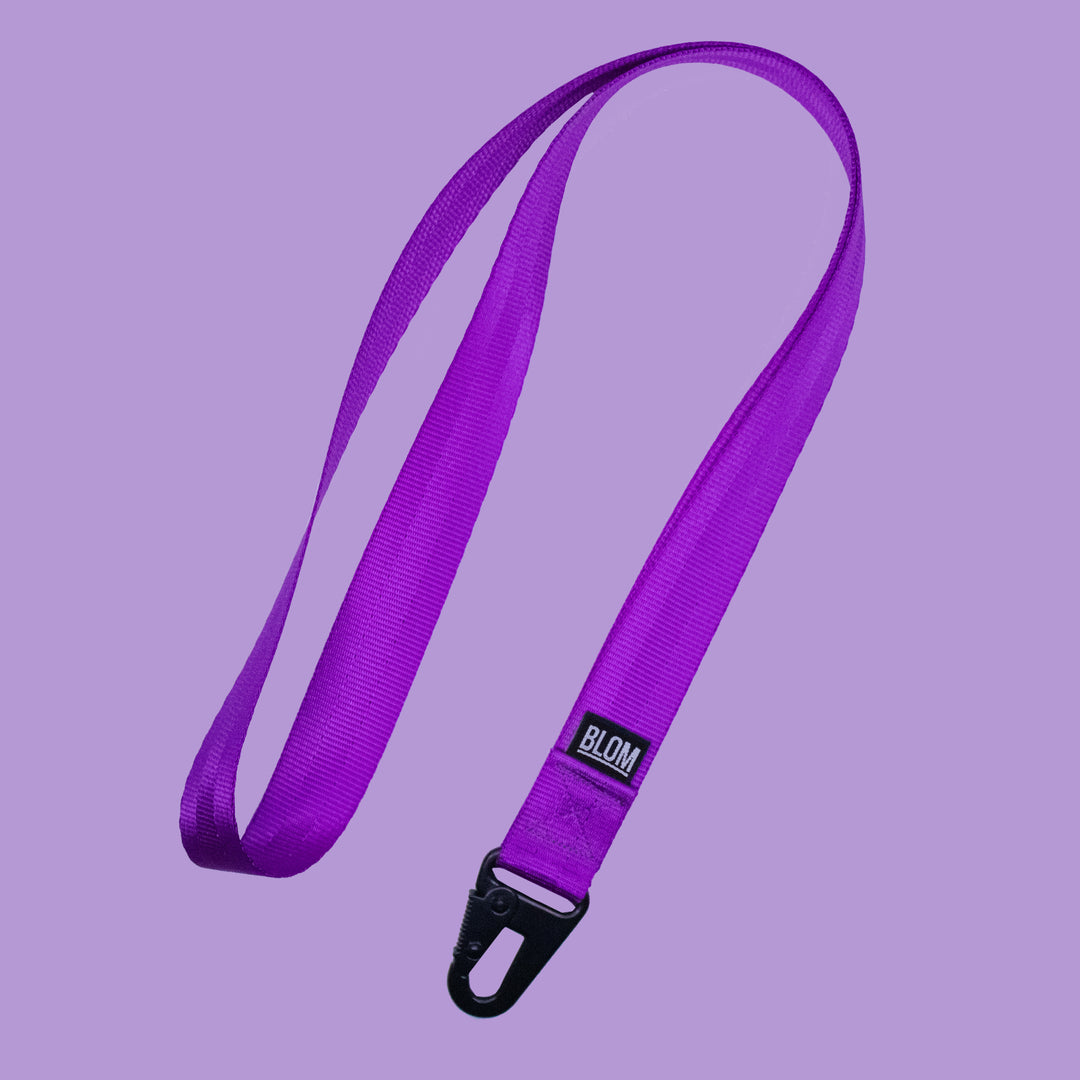 Lanyard Morado