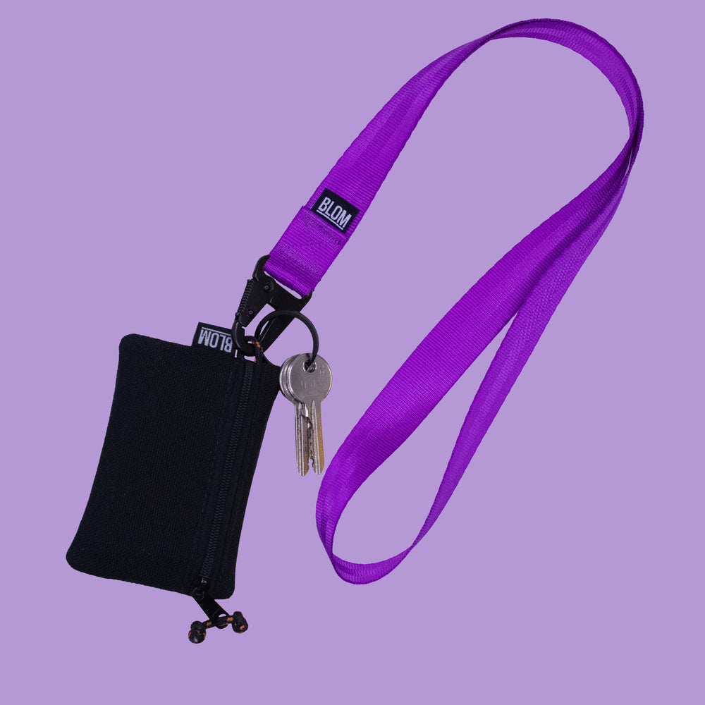 Lanyard Morado