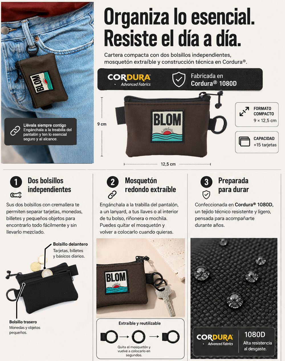 Zipped Link Marrón (preventa)