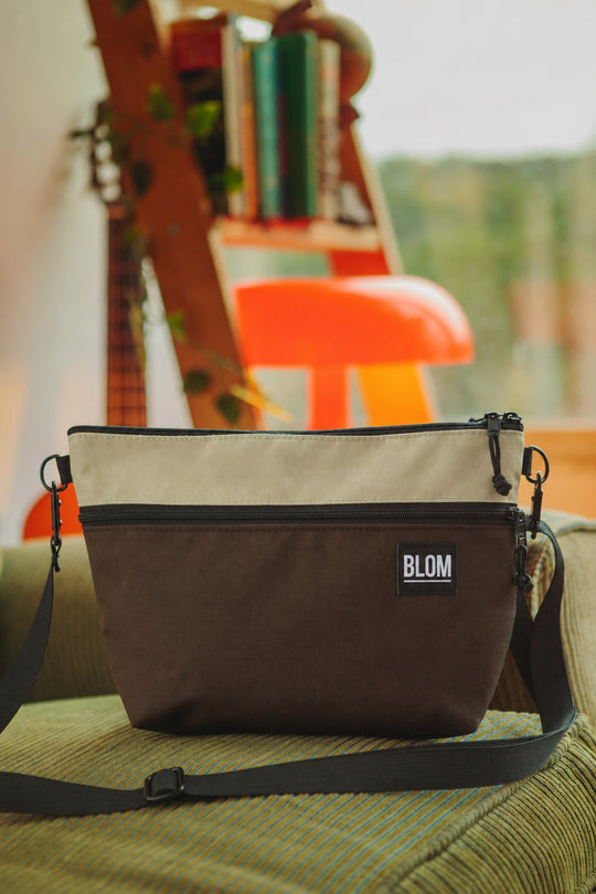 Bolso Shuki Marrón/Beige (Preventa)