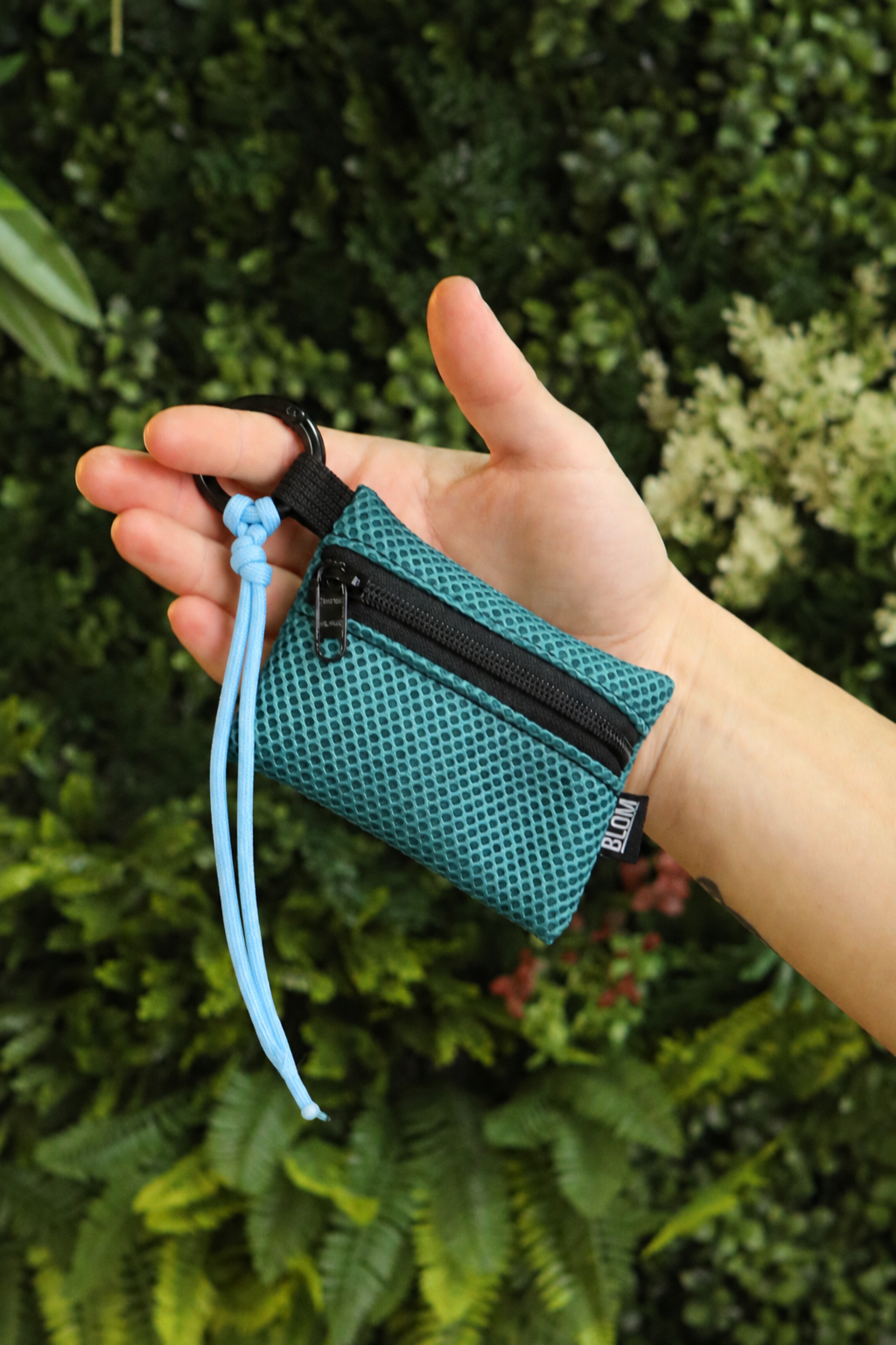 Monedero Pocket Clip 3D Turquesa