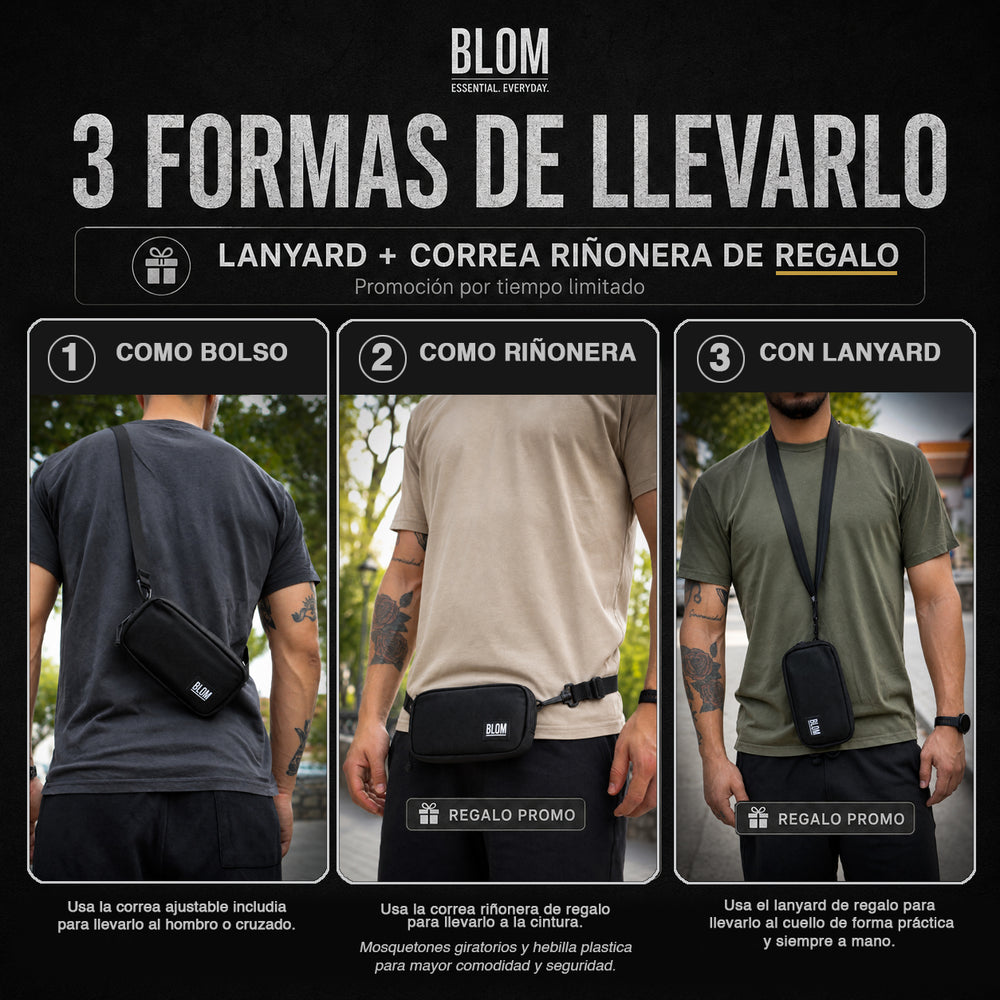Bolso Mini / Funda de Móvil HX1 Negro