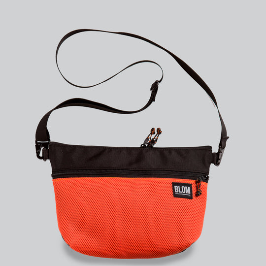 Bolso Shuki Naranja/Negro/Gris