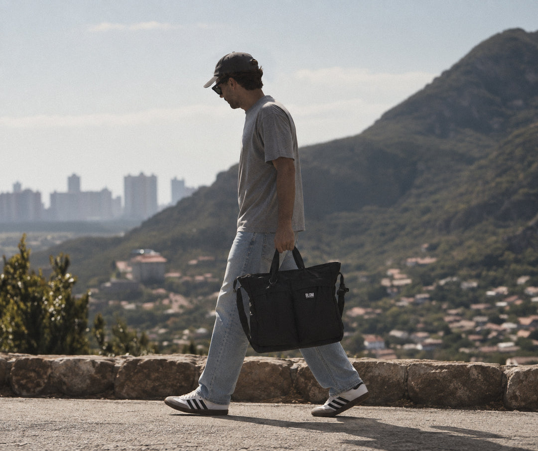 Padded Tote Negro