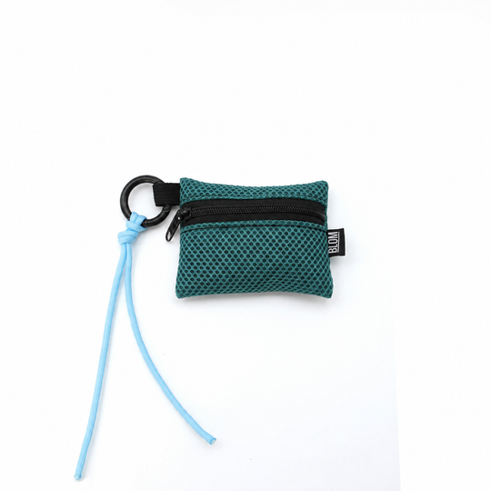 Monedero Pocket Clip 3D Turquesa