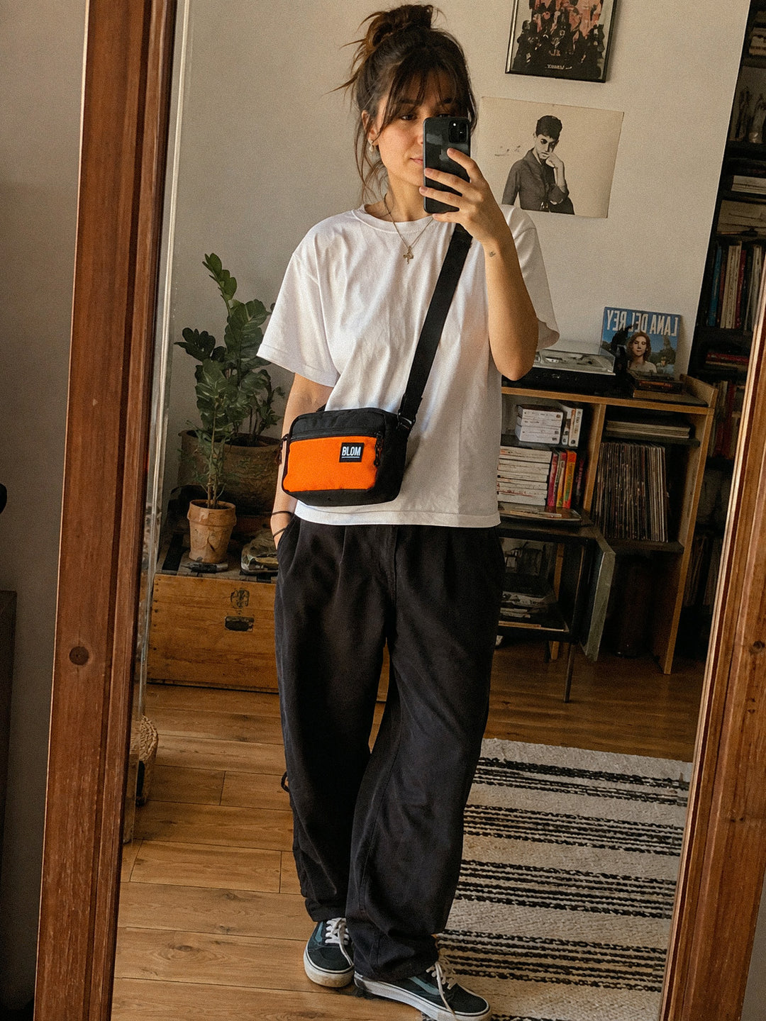 KP Bag Negro/Naranja