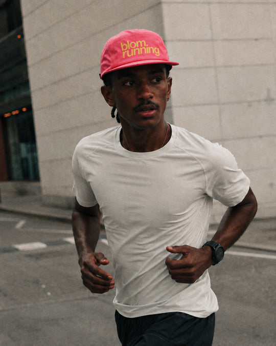 Gorra blom.running rosa