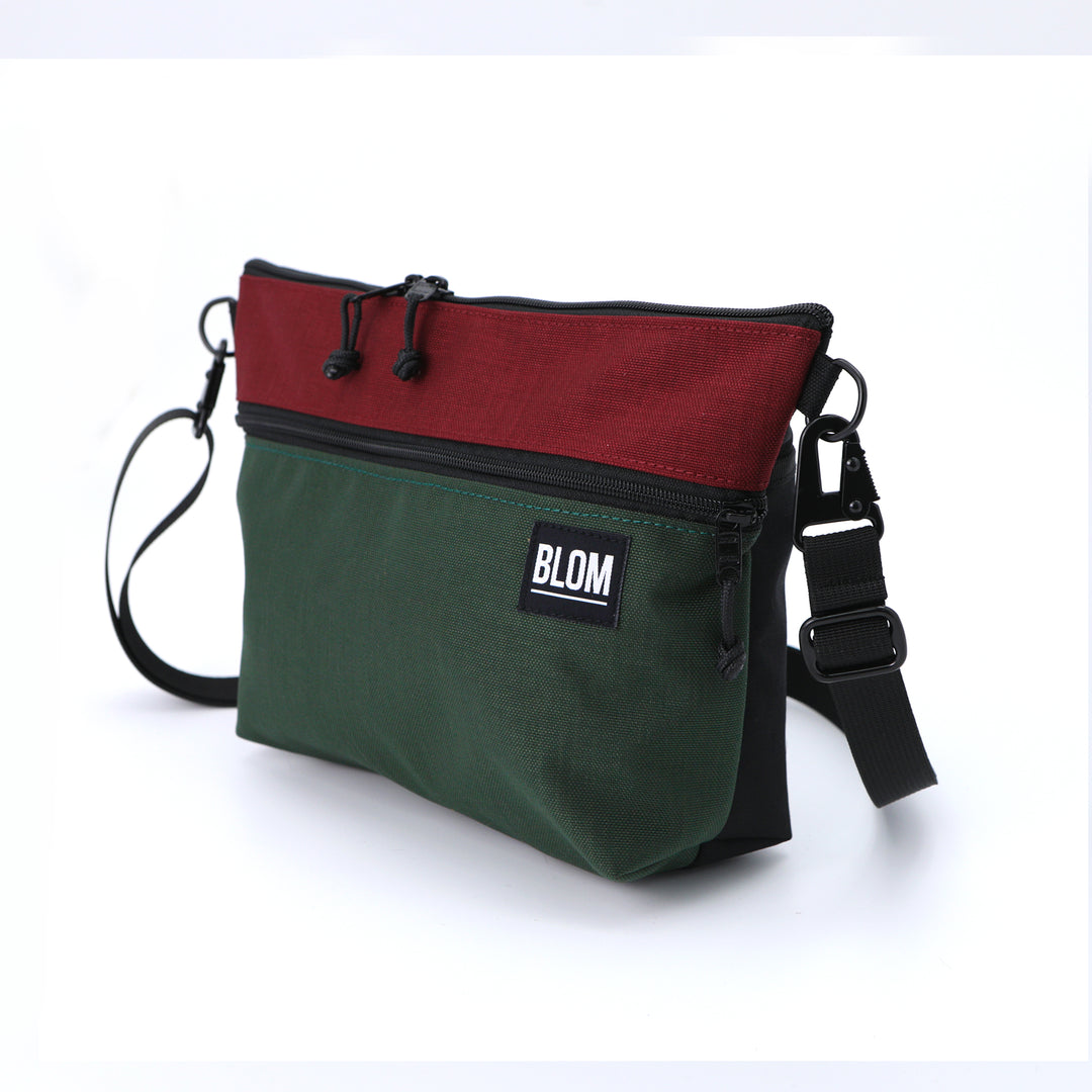 Bolso Shuki Verde/Granate