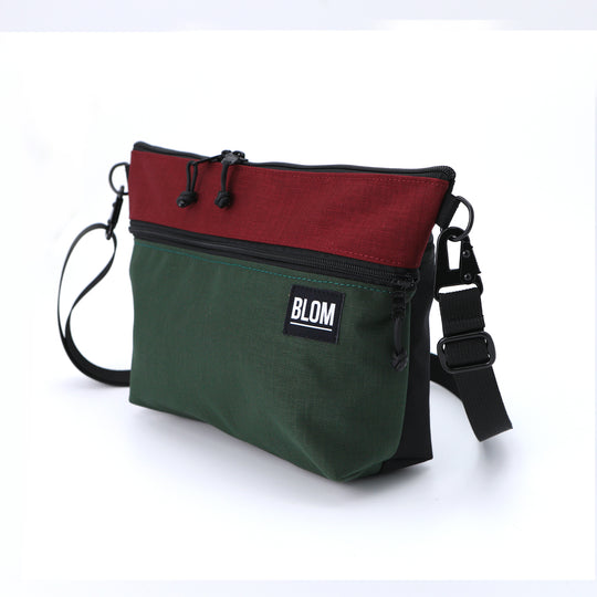Bolso Shuki Verde/Granate