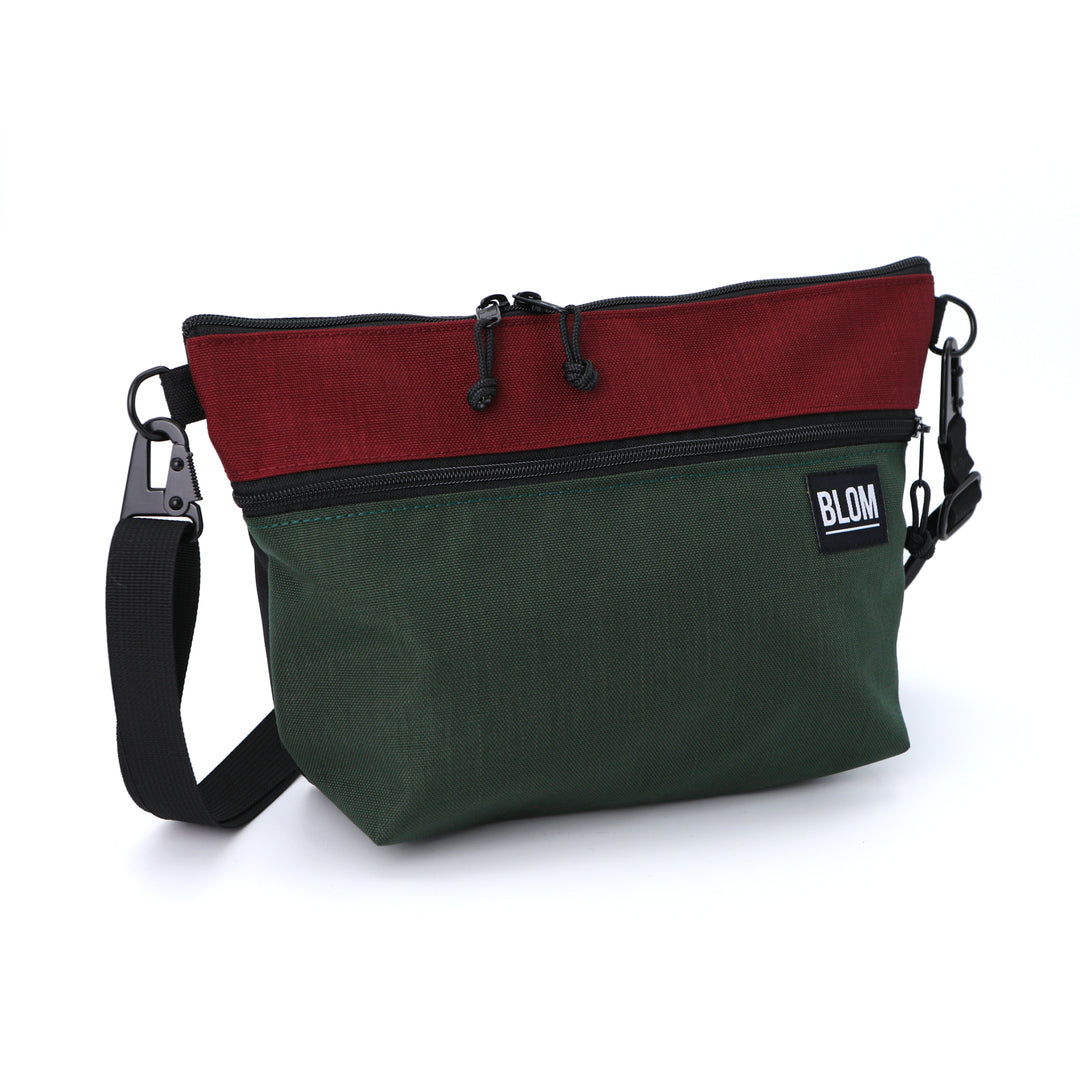 Bolso Shuki Verde/Granate