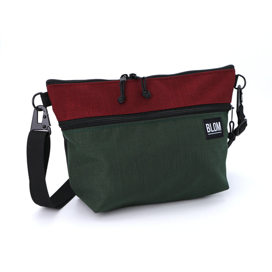 Bolso Shuki Verde/Granate