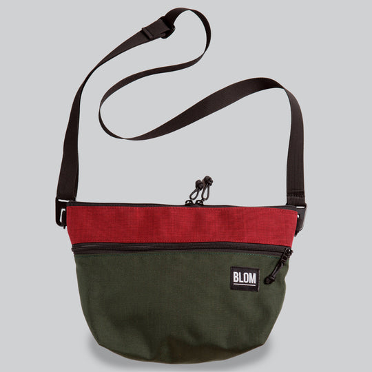 Bolso Shuki Verde/Granate