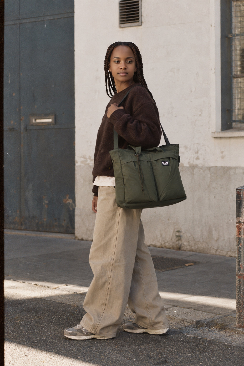 Padded Tote Verde