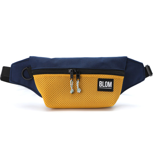 Riñonera Dilon Mostaza/Azul Marino (Preventa)