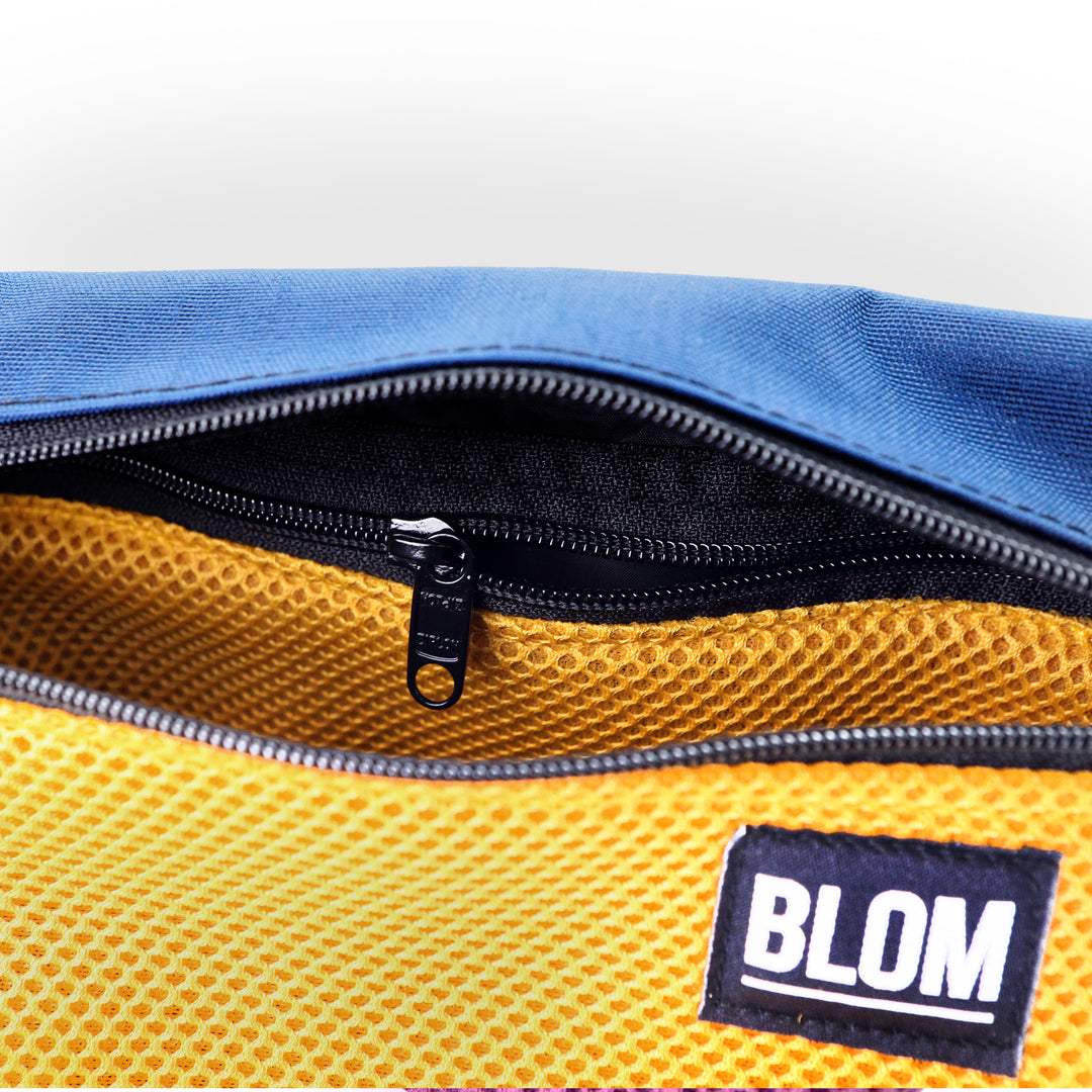 Riñonera Dilon Mostaza/Azul Marino (Preventa)
