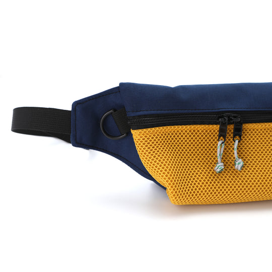 Riñonera Dilon Mostaza/Azul Marino (Preventa)