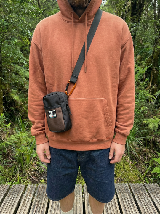 Pouch Bag Negro/Marrón Quality Goods