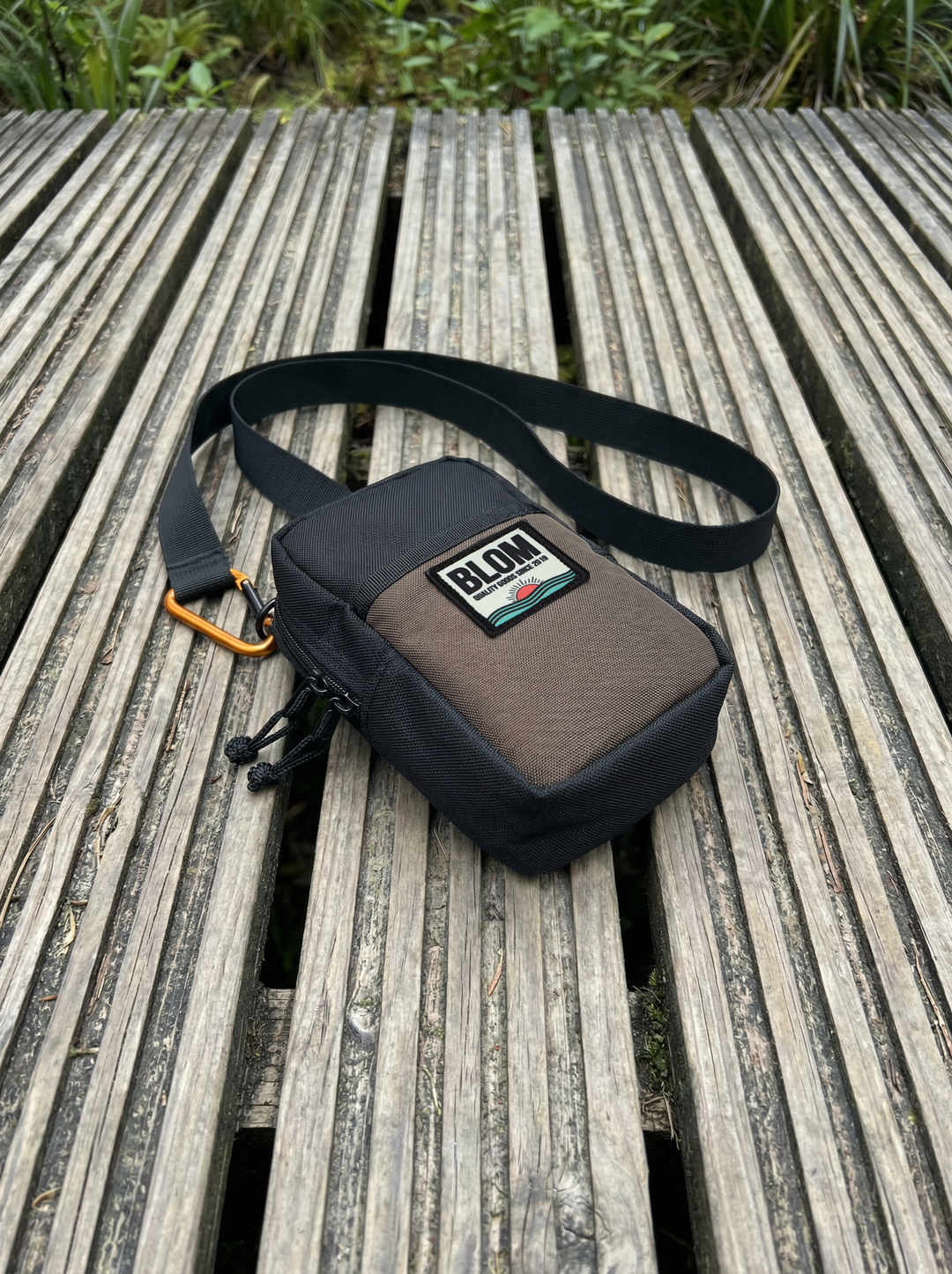 Pouch Bag Negro/Marrón Quality Goods