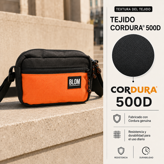 KP Bag Negro/Naranja