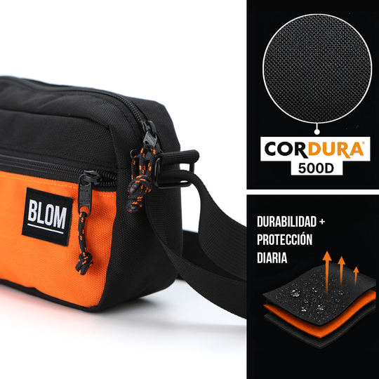 KP Bag Negro/Naranja