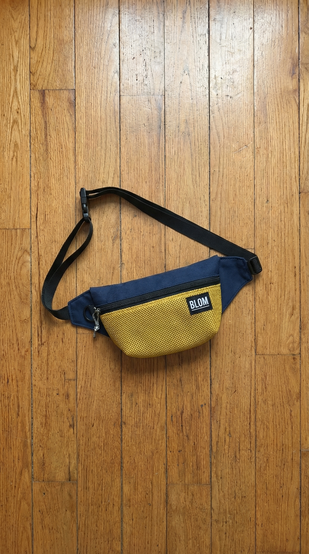 Riñonera Dilon Mostaza/Azul Marino (Preventa)