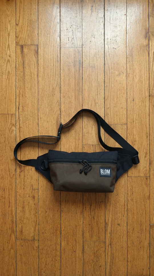 Riñonera Dilon Marrón/Negro (Preventa)