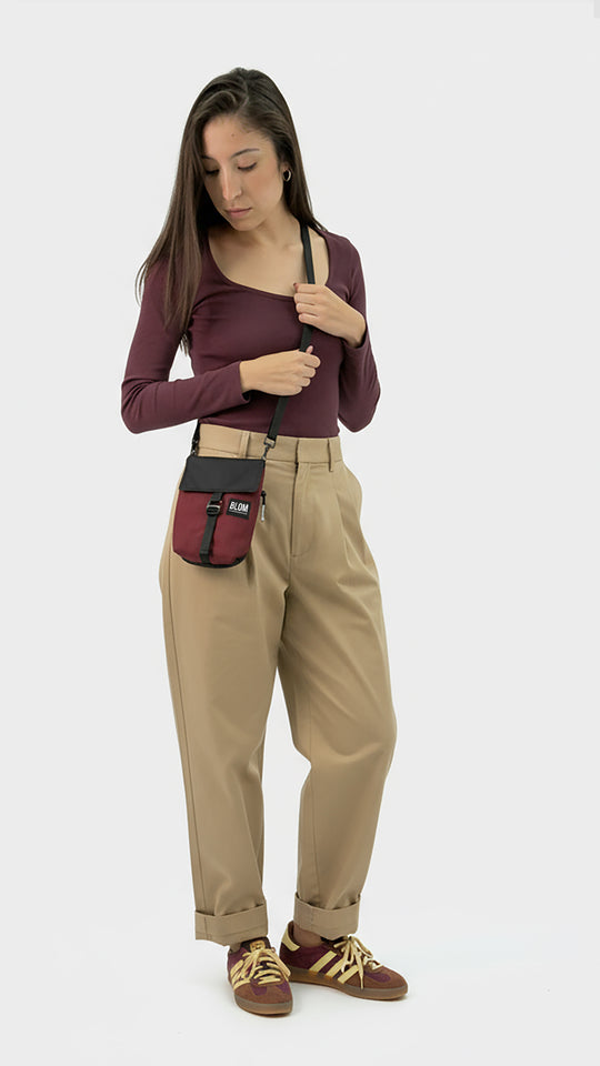 Bolso Klapp Granate/Negro (Preventa)