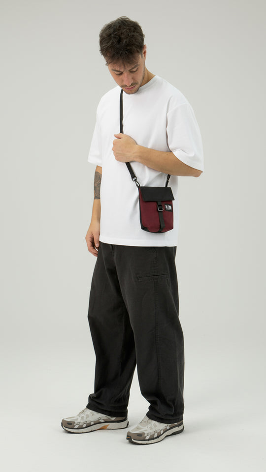 Bolso Klapp Granate/Negro (Preventa)