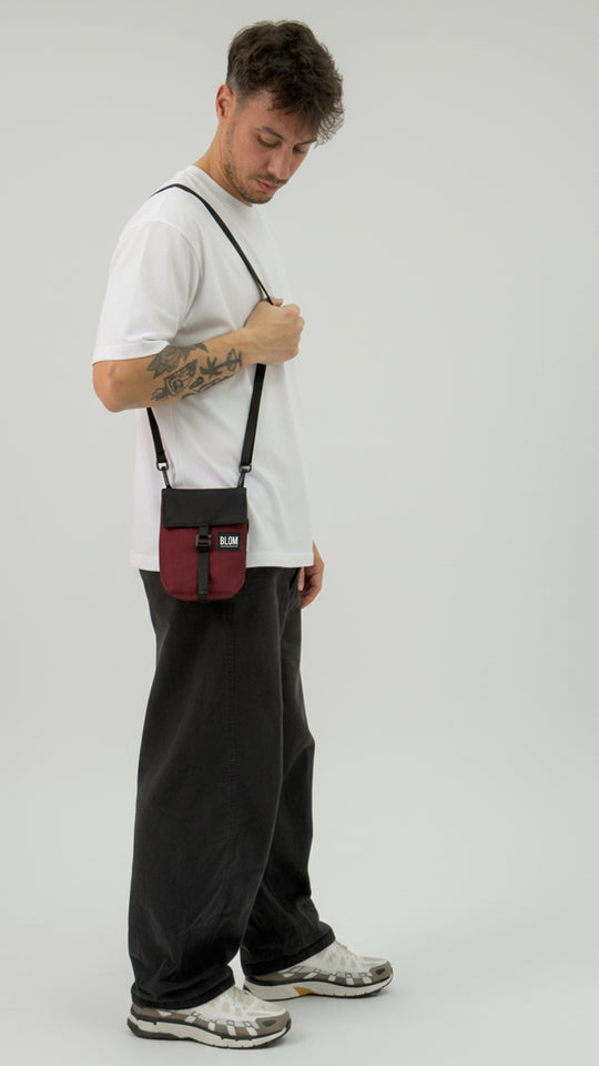 Bolso Klapp Granate/Negro (Preventa)