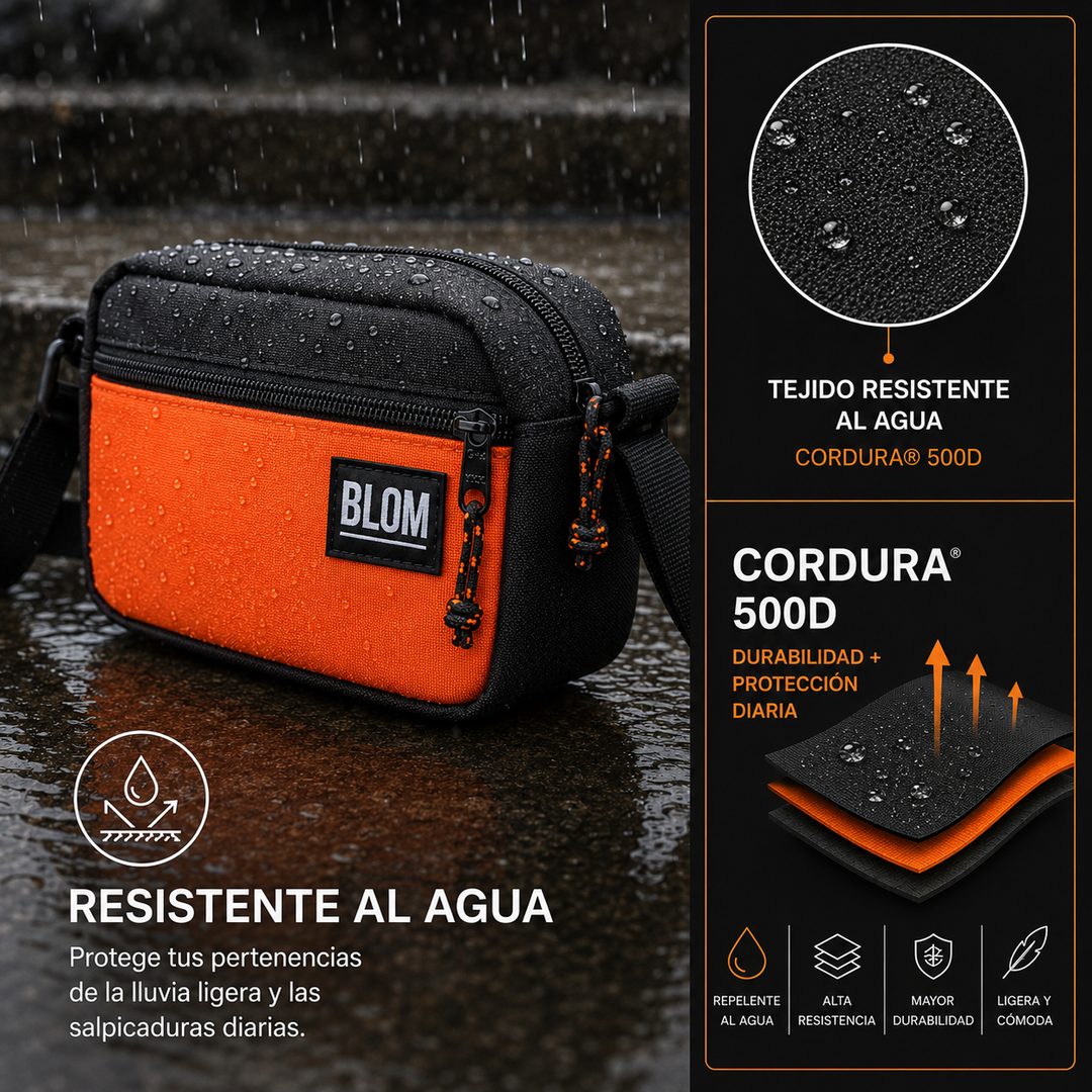 KP Bag Negro/Naranja